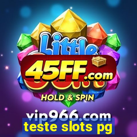 teste slots pg
